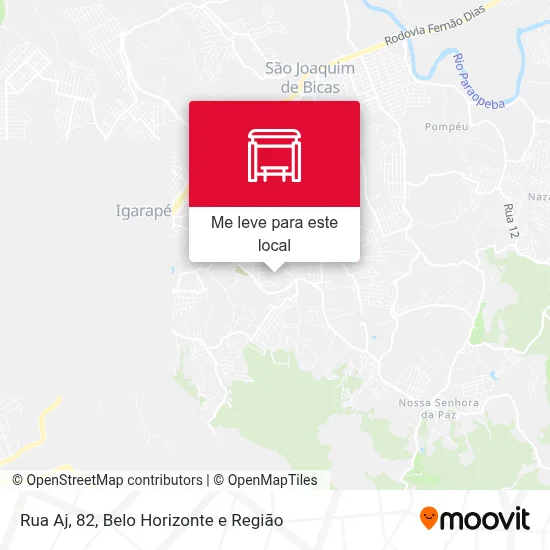 Rua Aj, 82 mapa
