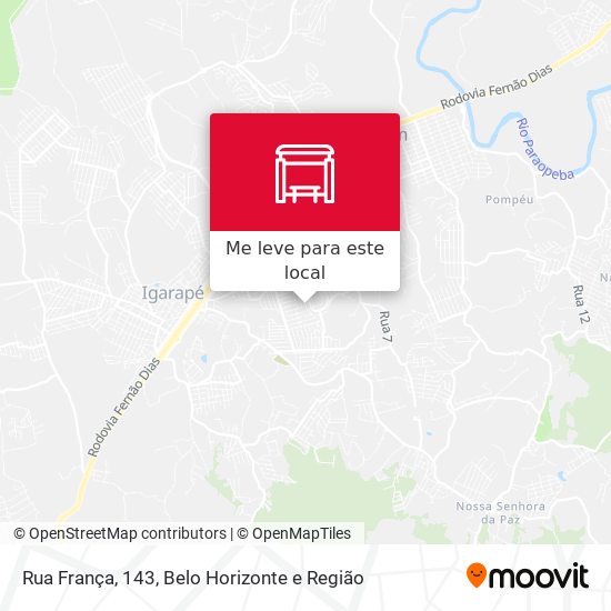 Rua França, 143 mapa