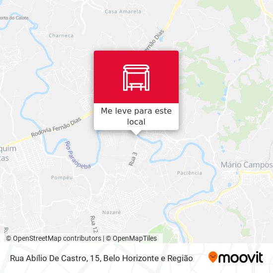 Rua Abílio De Castro, 15 mapa
