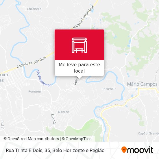 Rua Trinta E Dois, 35 mapa