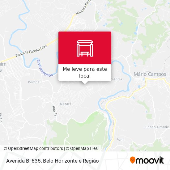 Avenida B, 635 mapa