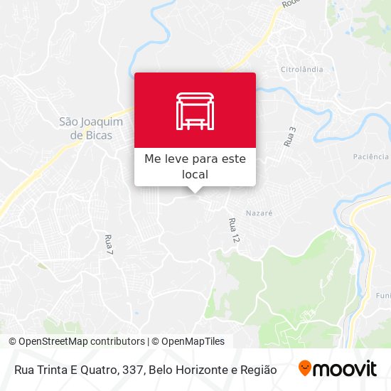 Rua Trinta E Quatro, 337 mapa