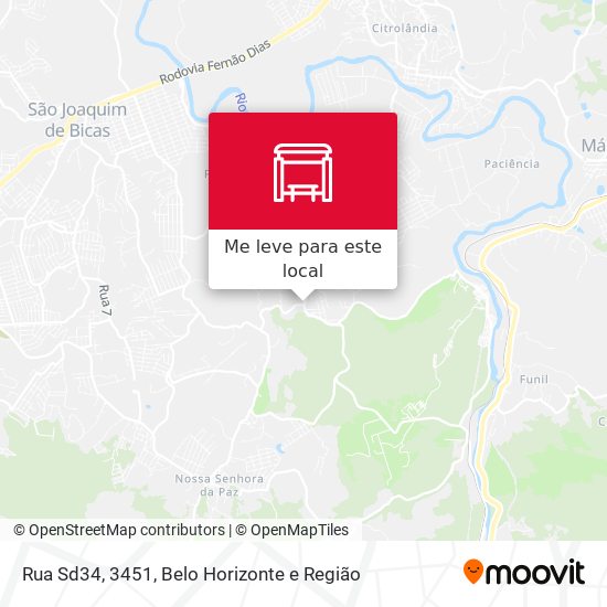 Rua Sd34, 3451 mapa