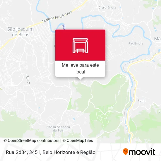 Rua Sd34, 3451 mapa