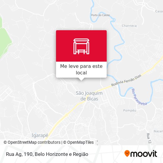 Rua Ag, 190 mapa