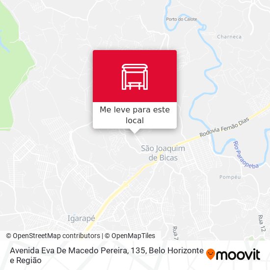 Avenida Eva De Macedo Pereira, 135 mapa