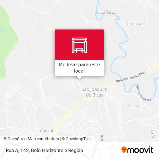 Rua A, 142 mapa