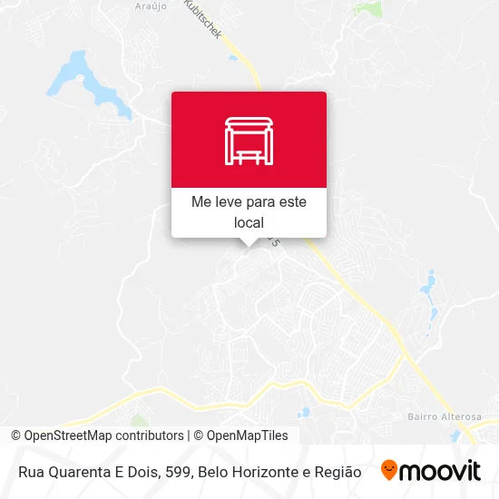Rua Quarenta E Dois, 599 mapa