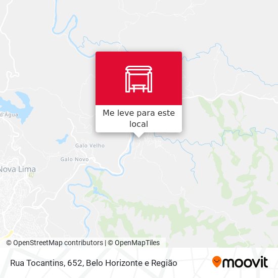 Rua Tocantins, 652 mapa