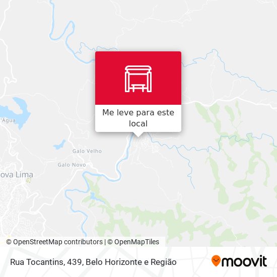 Rua Tocantins, 439 mapa