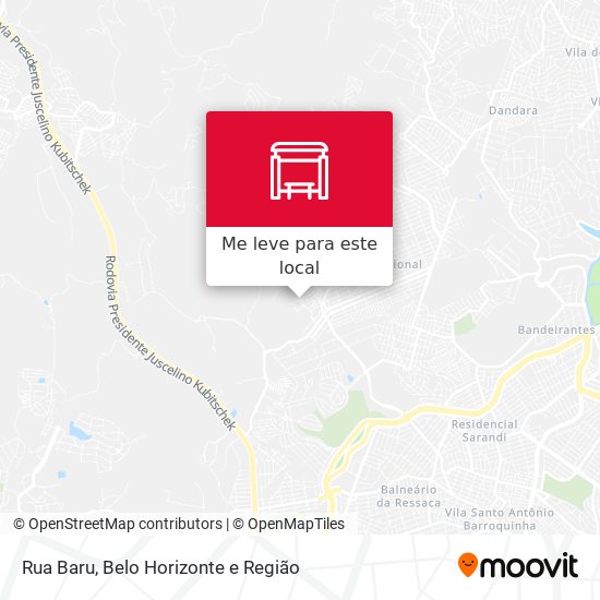 Rua Baru mapa