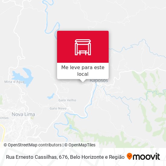 Rua Ernesto Cassilhas, 676 mapa