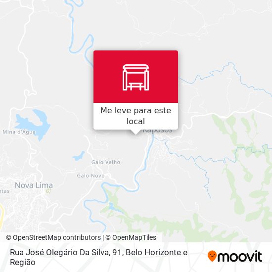 Rua José Olegário Da Silva, 91 mapa