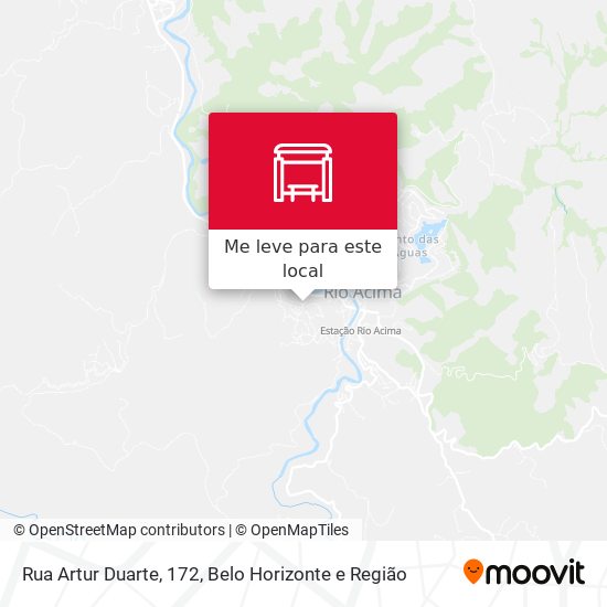 Rua Artur Duarte, 172 mapa