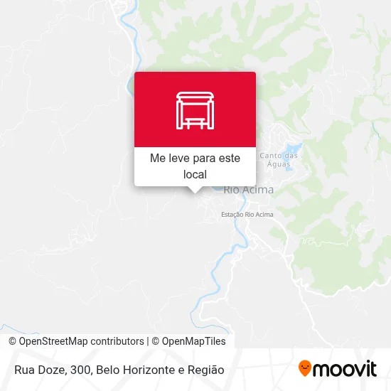 Rua Doze, 300 mapa
