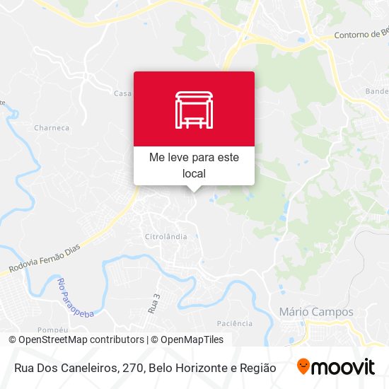 Rua Dos Caneleiros, 270 mapa