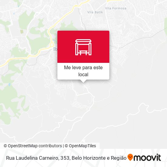 Rua Laudelina Carneiro, 353 mapa