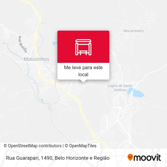 Rua Guarapari, 1490 mapa