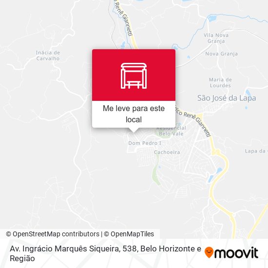 Av. Ingrácio Marquês Siqueira, 538 mapa