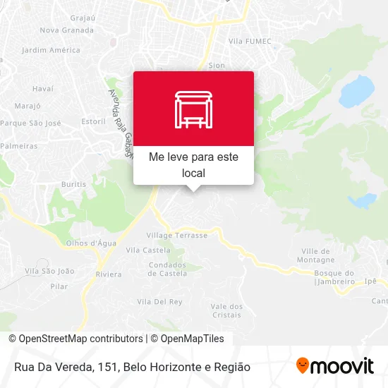 Rua Da Vereda, 151 mapa