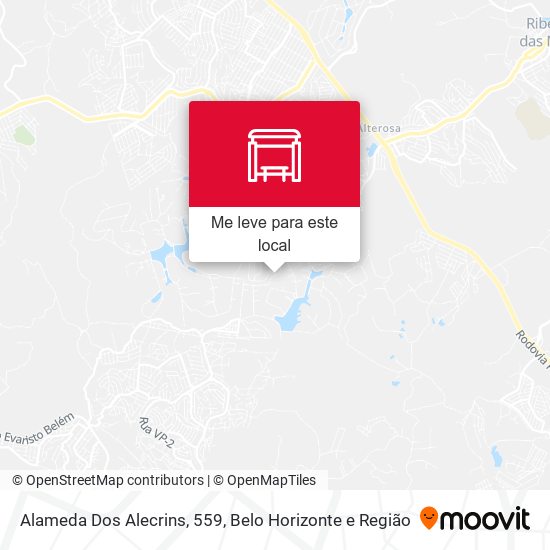 Alameda Dos Alecrins, 559 mapa