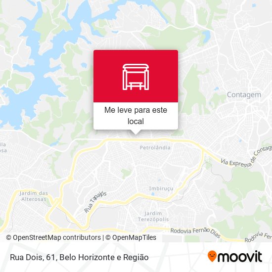 Rua Dois, 61 mapa