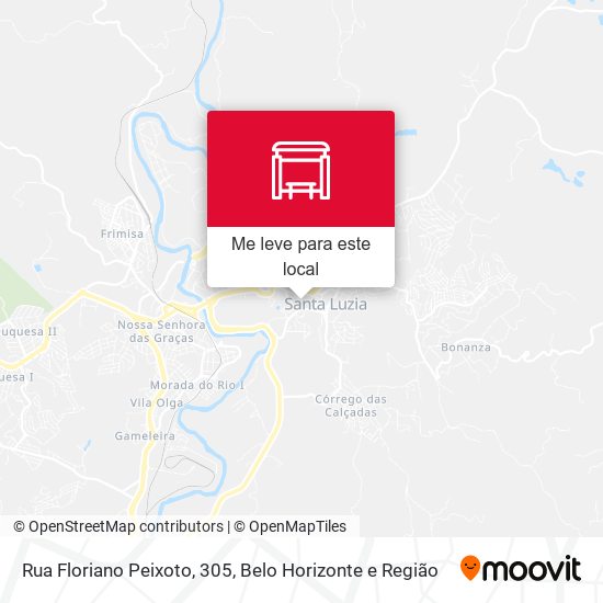 Rua Floriano Peixoto, 305 mapa