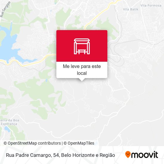 Rua Padre Camargo, 54 mapa