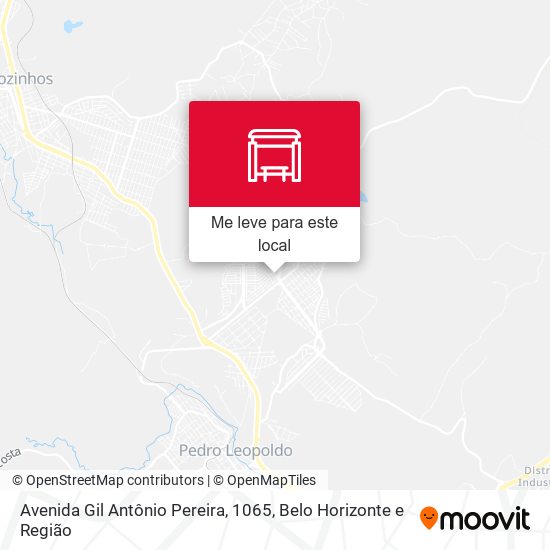 Avenida Gil Antônio Pereira, 1065 mapa