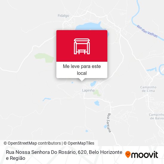 Rua Nossa Senhora Do Rosário, 620 mapa