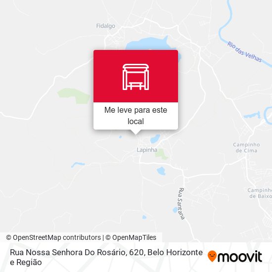 Rua Nossa Senhora Do Rosário, 620 mapa