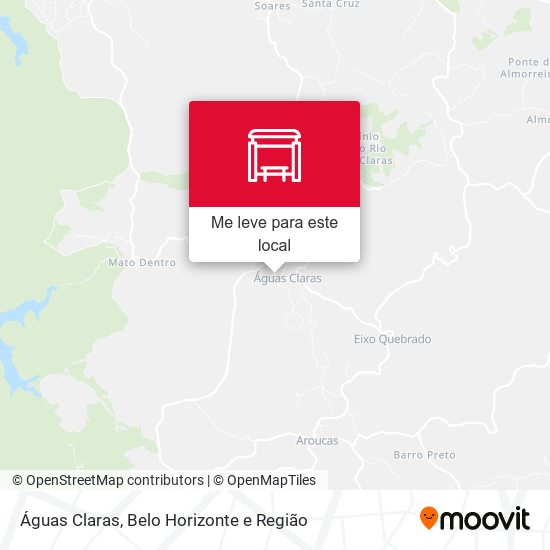Águas Claras mapa