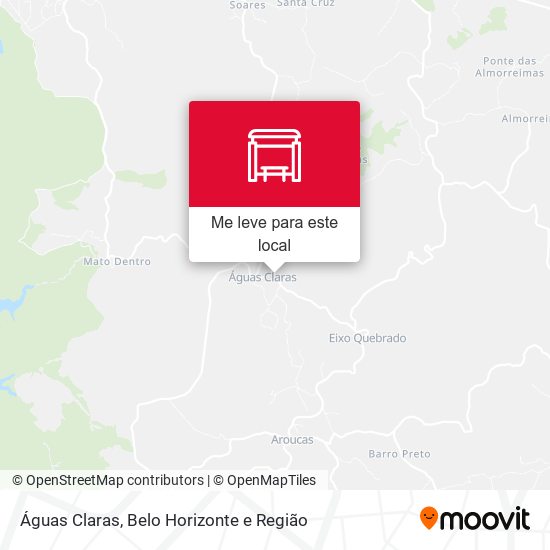 Águas Claras mapa