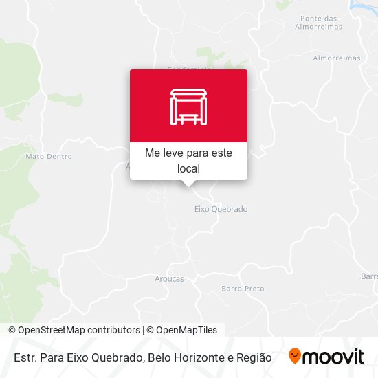 Estr. Para Eixo Quebrado mapa