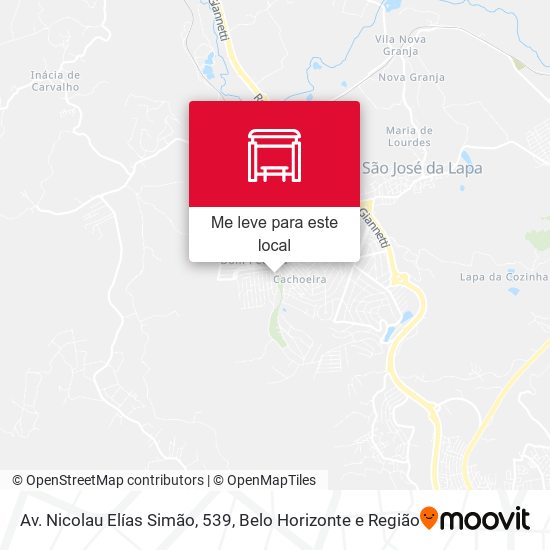Av. Nicolau Elías Simão, 539 mapa