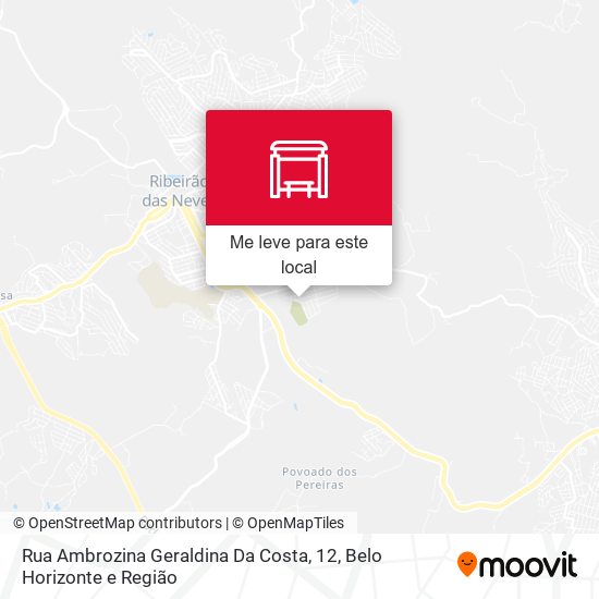Rua Ambrozina Geraldina Da Costa, 12 mapa