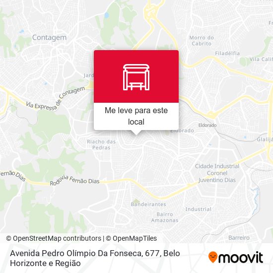 Avenida Pedro Olímpio Da Fonseca, 677 mapa