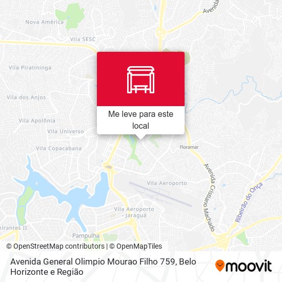Avenida General Olimpio Mourao Filho 759 mapa
