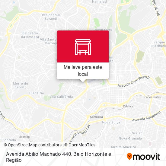 Avenida Abilio Machado 440 mapa