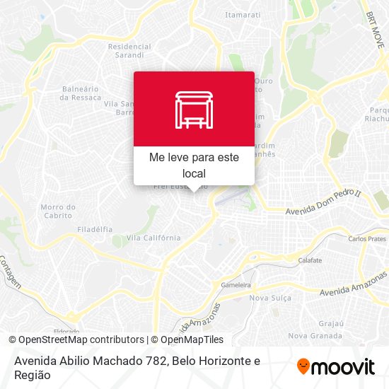 Avenida Abilio Machado 782 mapa