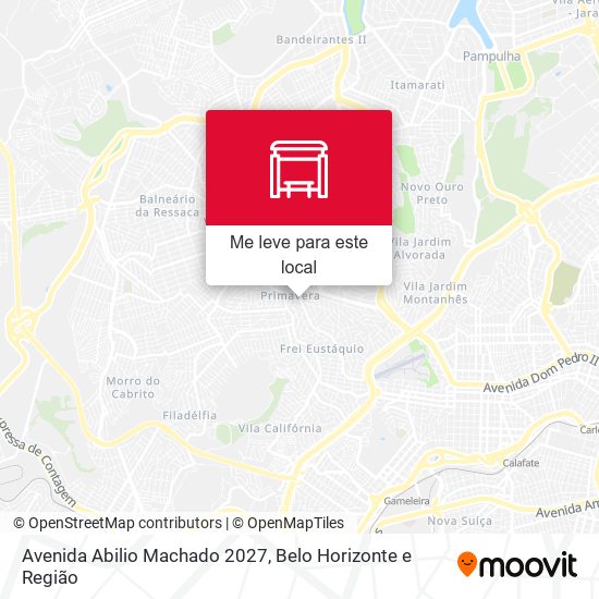 Avenida Abilio Machado 2027 mapa