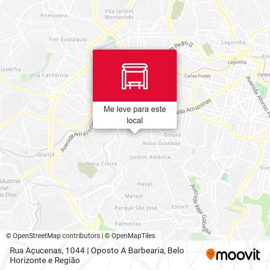 Rua Açucenas, 1044 | Oposto A Barbearia mapa