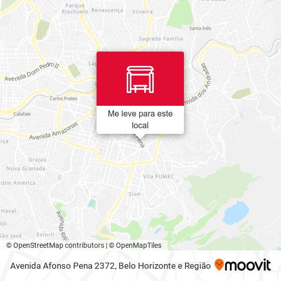 Avenida Afonso Pena 2372 mapa