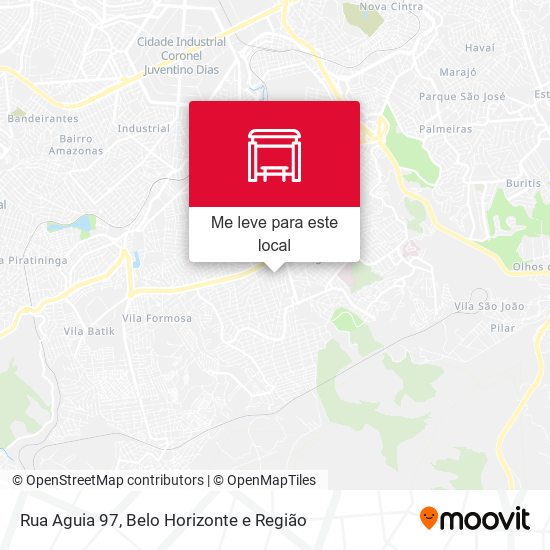 Rua Aguia 97 mapa