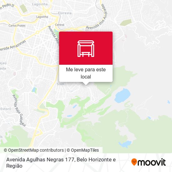Avenida Agulhas Negras 177 mapa