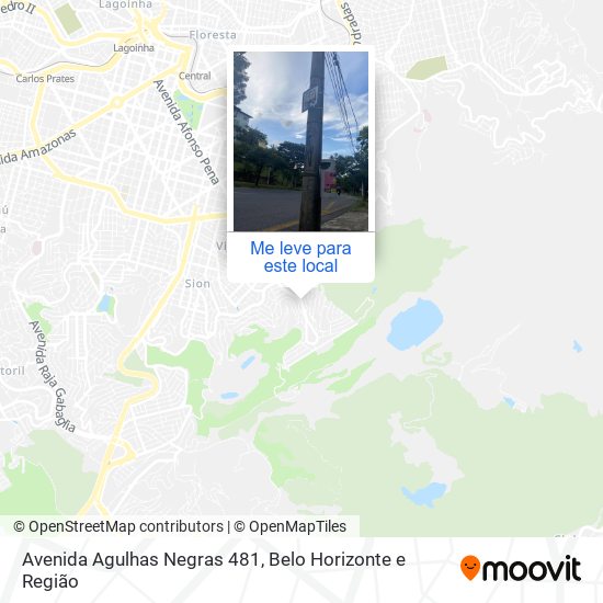 Avenida Agulhas Negras 481 mapa
