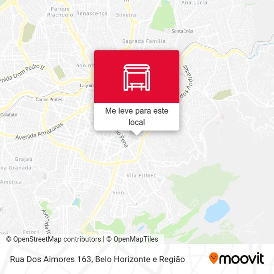 Rua Dos Aimores 163 mapa