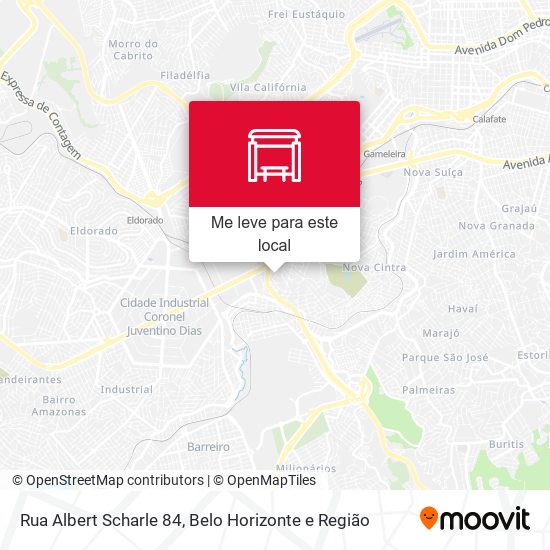 Rua Albert Scharle 84 mapa