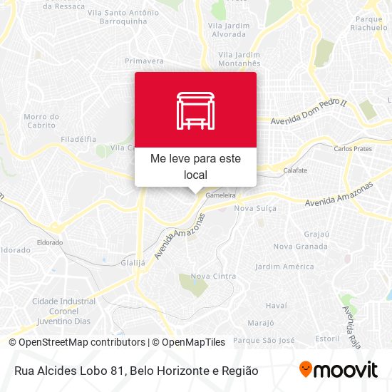 Rua Alcides Lobo 81 mapa