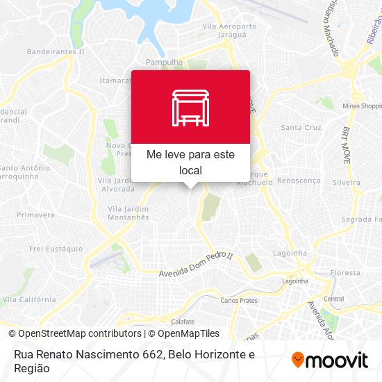 Rua Renato Nascimento 662 mapa